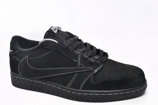 Jordan Low 1 Travis OG DM7866-001 Phantom Air x Scott Black 0513